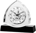 Bulova Trident Clock Clocks B1706 Trident, Clear