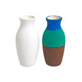 Colorations Decorative Ceramic Vases, Set of 12, Small, Unfinished | Ages 5+, Kindergarten+, Coated on Inside, Gift, DIY, Ready to Decorate, Arts & Crafts, Craft Project,