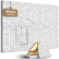 JBER Cork Board Alternative, 6 Pack 36" x 24" Felt Board, Silver Gray
