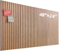 Large Felt Bulletin Board 48" x 24", Burnt Orange