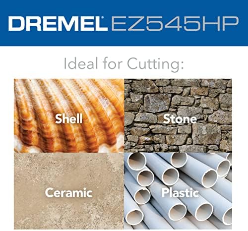 Dremel Max Life EZ545HP 1-12" (38.1mm) Diamond Cutting Wheel