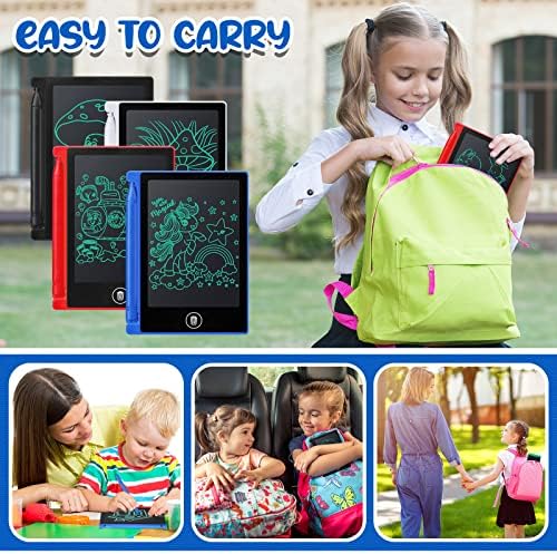 Zhehao 32 Pcs LCD Writing Tablet for Kid Mini Doodle Board,Plain Colors