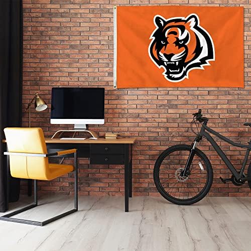 NFL Rico Industries Standard 3' x 5' Banner Flag Single Sided - Indoor or Outdoor - Home Décor