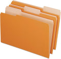 Pendaflex 435013ORA Interior File Folders, 1/3 Cut Top Tab, Legal, Orange (Box of 100) (Pack of 5)