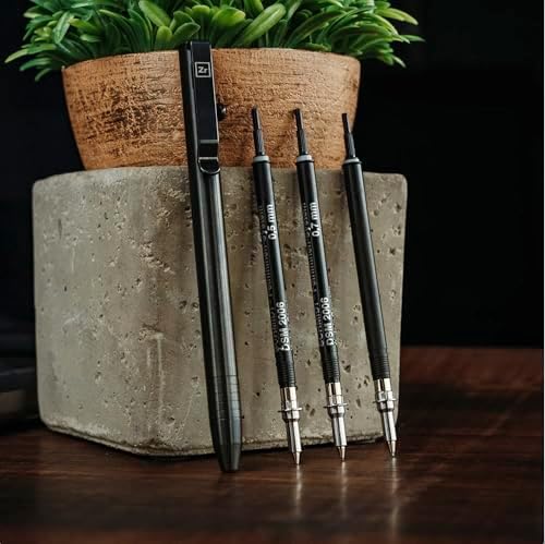 BIG IDEA DESIGN Bolt Action Pencil - BIGiDESIGN (Titanium - Raw)