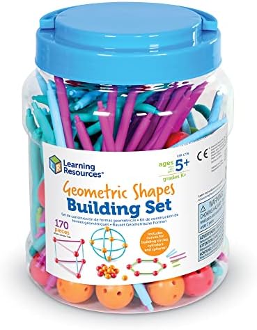 Learning Resources Geometric Shapes Building Set