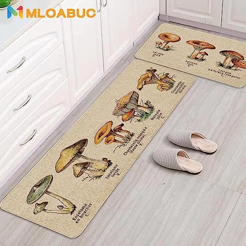 Kitchen Rugs and Mats Set of 2,Floor Mats for Home Kitchen Decor Mat