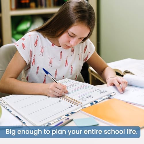 Planner 2026-2027, Weekly & Monthly Academic Calendar, Jul 2026 – Jun 2027