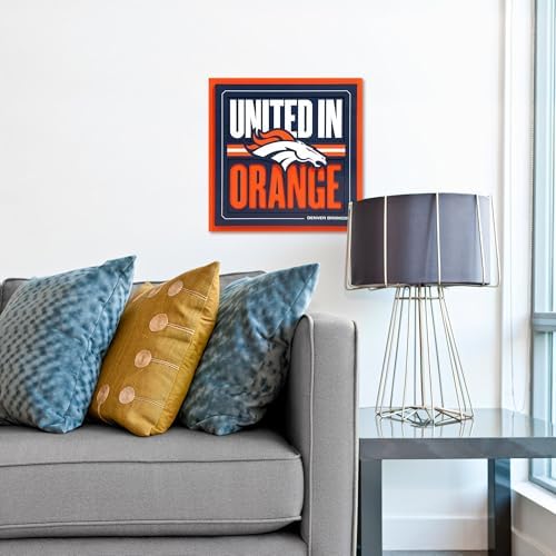 YouTheFan NFL Denver Broncos Slogan Series 3D Wall Art