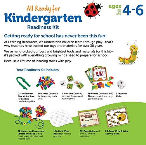 Learning Resources All Ready for Kindergarten Readiness Kit