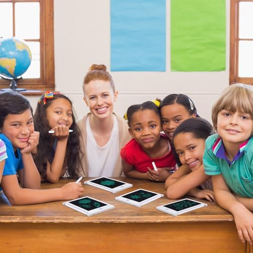 Nezyo 16 Pack 4.5 Inch Mini LCD Writing Tablet for Kids,White