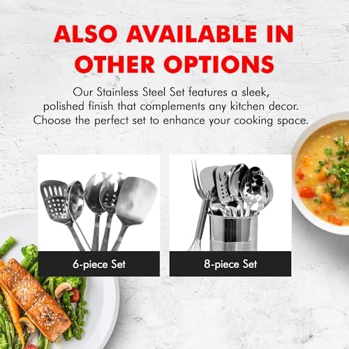 Chef Craft Select Slotted Spoon, 13 inch, Stainless Steel