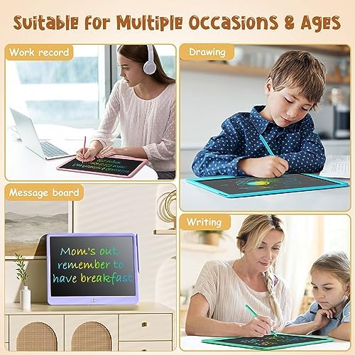 Kidopire LCD Writing Tablet for Kids, 15 Inch Doodle Board, Kid Drawing Pad