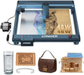 Longer Laser B1 40W Laser Engraver Cutter with Auto Air Assist, Working Speed Up to 600MM/S, DIY Laser Engraver for Wood and Metal, Paper, Acrylic, Glass, Leather, Working Area 17.72x17.32 inch