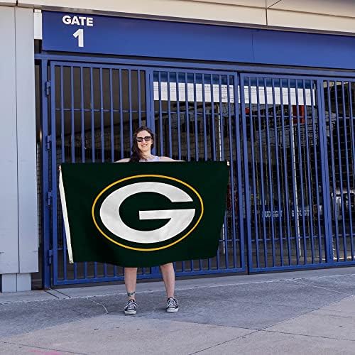 NFL Rico Industries Standard 3' x 5' Banner Flag Single Sided - Indoor or Outdoor - Home Décor