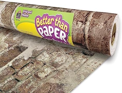 Teacher Created Resources Brick and Plaster Better Than Paper® Bulletin Board Roll (TCR77461)