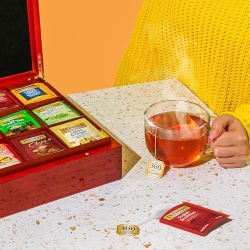 Twinings Variety Pack Tea Bag Sampler, 25 CT Box (6 Pack)