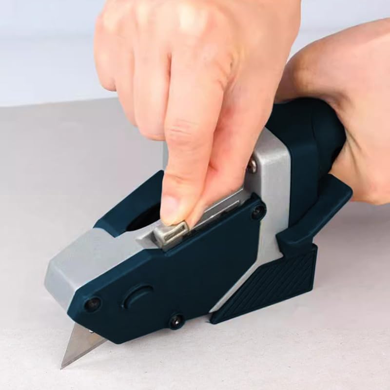 Gypsum Board Cutting Tool, with Measurement Scale, Carpenter Pencil, and 5 Blades - Professional Drywall Cutting Tools for Cardboard, Hardie Board, and Ceiling Tiles