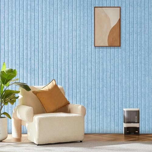 Large Felt Bulletin Board 48" x 24", Light Blue