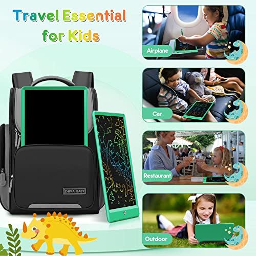 FLUESTON LCD Writing Tablet, Doodle Board Gifts for 3-8 Year Old Girls Boys, 10 Inch Colorful Electronic Board Drawing Pad for Toddlers, Christmas Birthday Gifts for Kids，Erase Lock Writing Board