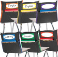 Really Good Stuff Store More Grouping Chair Pockets, 24-Pack, Black