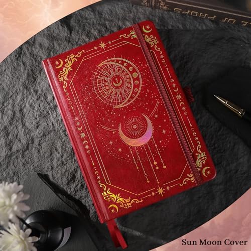 TIEFOSSI Line Journal Notebook for Women Men, 316 Pages,8.3x5.8 IN