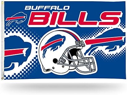 NFL Rico Industries Standard 3' x 5' Banner Flag Single Sided - Indoor or Outdoor - Home Décor