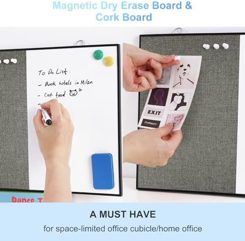 ARCOBIS Dry Erase Linen Board for Wall