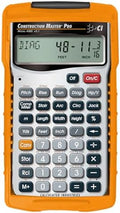 Calculated Industries 4065 Construction Master Pro Advanced Construction Math Feet-inch-Fraction Calculator for Contractors, Estimators, Builders, Framers, Remodelers, Renovators and Carpenters