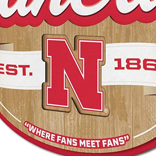 YouTheFan NCAA Officially-licensed FanCave 3D wall art - ready-to-hang, 3D multi-layered construction - floating wall mount design - Perfect fan gift
