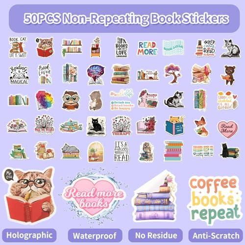 91 Pcs Book Annotation Kit, Aesthetic Pens and Highlighters Set, Transparent Sticky Notes for annotating, Sticky Tabs for Books, Reading Book Stickers for Book Lover, Bible Study Supplies Bookworm
