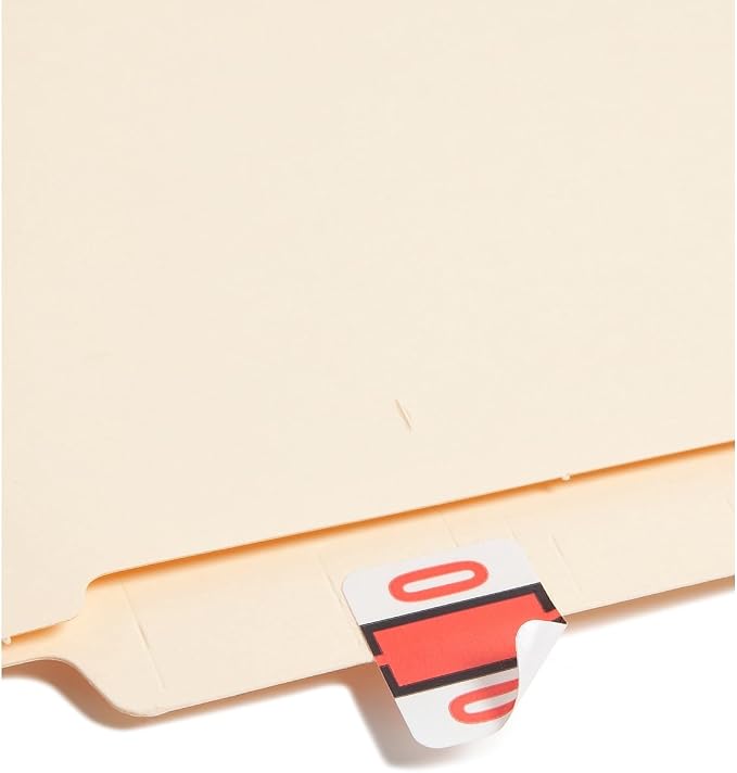 Smead BCCRN Bar-Style Color-Coded Numeric Label, 0, Label Roll, Pink, 500 Labels per Roll (67370)