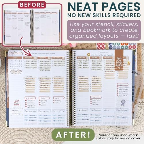 bloom daily planners 2027 Hardcover Goal & Vision Planner (January - December 2027) - Monthly & Weekly Calendar Year Agenda Organizer - 7.5" x 9" - Good Things Are Coming