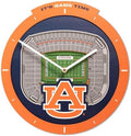 YouTheFan NCAA Auburn Tigers StadiumView 3D Wall Clock