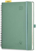 POPRUN Weekly Planner 2026-2027, 6.75" x 8.75" Academic Year Calendar Book