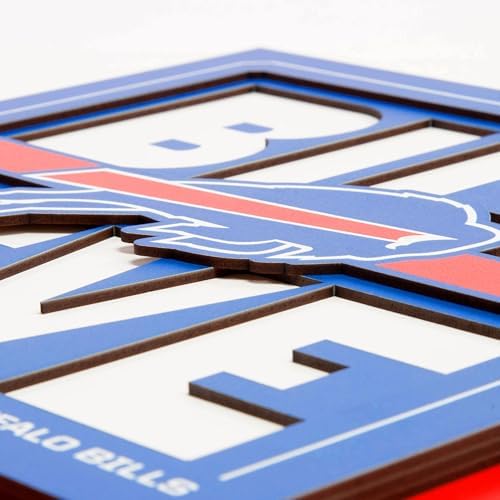 YouTheFan NFL Buffalo Bills Slogan Series 3D Wall Art
