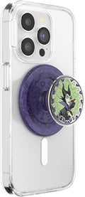 PopSockets Phone Grip for MagSafe, Magnetic Holder- Maleficent | Removable, For Kindle / Android / iPhone, With Magnet, Disney, Mickey Mouse, Minnie, Enamel, Designs