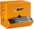 BIC Cristal Original Ball Pens Medium Point (1.0 mm) - Black, Box of 150 [Amazon Exclusive]