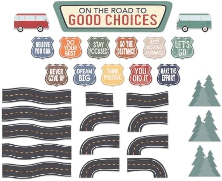 Teacher Created Resources Moving Mountains Road Trip On the Road to Good Choices Mini Bulletin Board (TCR9225)
