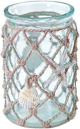 Avanti Linens - Tumbler, Resin Countertop Cup, Beach Inspired Bathroom Accessories (Seaglass Collection)