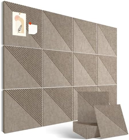 48" x 36" Large Cork Board Alternative&Felt Bulletin Board, Deep Camel