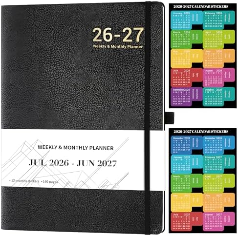 Planner 2026-2027 - JUL 2026 - JUN 2027, Planner Weekly and Monthly