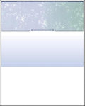 Compuchecks Blank Check Paper - 100 Pack - Computer Security Business Checks, QuickBooks & Laser Printer Compatible - Check On top, Voucher On Bottom - Check Paper Size 8 1/2-11 - Blue/Green Prismatic
