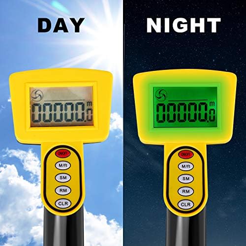 Zozen Measuring Wheel Digital Display, Feet/Meters, Foldable Measure Wheel