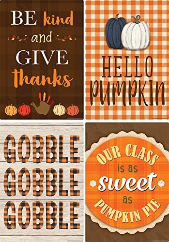Teacher Created Resources Fall Educational Poster Pack (TCR6112)