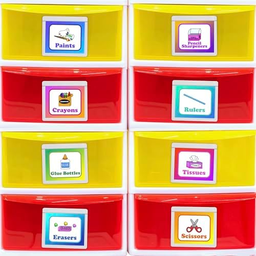 C-Line-70443 Self-Adhesive Labeling Pockets, Pack of 50, 3-1/2 x 2-3/4 in