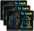 LCD Writing Tablet for Kids 16 inch 3 pcs (Blue, Pink and Black)