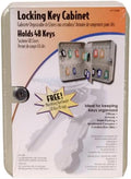 The Hillman Group 711336 Locking Key Cabinet with a Forty Eight Key Capacity,Gray