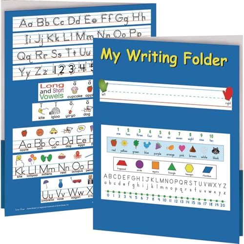 Really Good Stuff My Writing Folder, Zaner-Bloser, 12 Folders, 9" by 12"