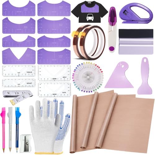 QUKLOGEN Sublimation Shirts Tool Kits